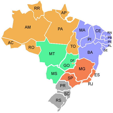 mapa brasil